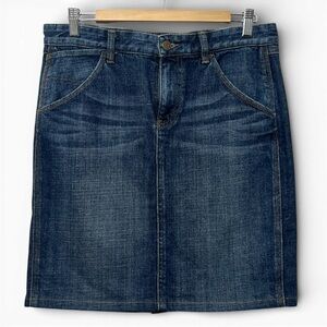 Lauren Ralph Lauren Jeans Co. Denim Skirt Women’s Size 6 Blue Stretch Midi